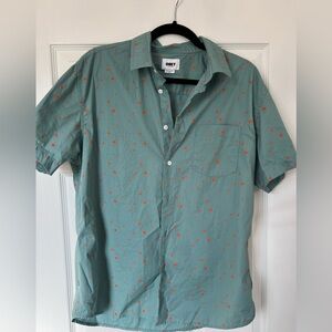Obey Men’s short sleeve button down